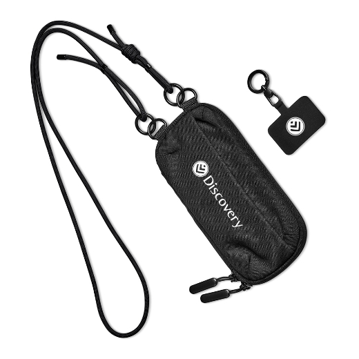 Picture of Altitude Glam Recycled PET Crossbody Bag & Phone Strap 